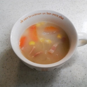 シチュールーで簡単♪コーンスープ